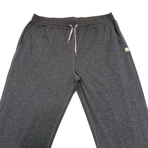 Vuori Halo Essential Black Joggers Size Large  Pants Dream Knit - Picture 5 of 7